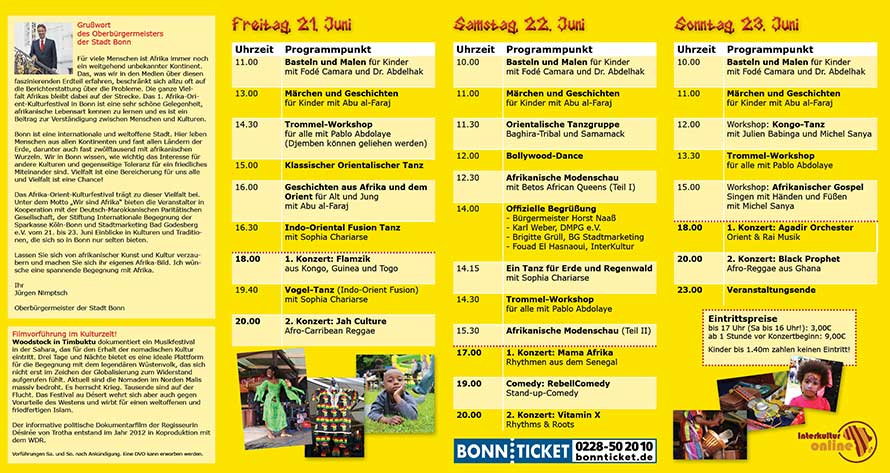 Programm 2013