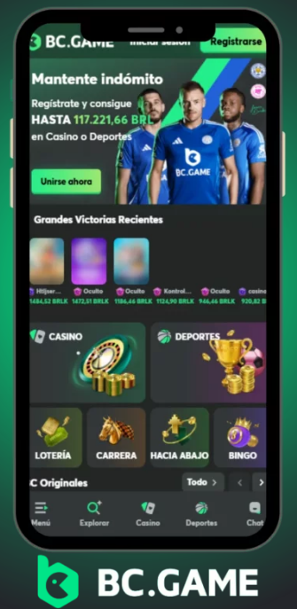 Descubre el mundo de juegos con Bc Game App