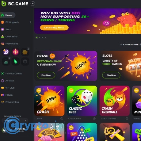 Игровые возможности и преимущества BC Game казино